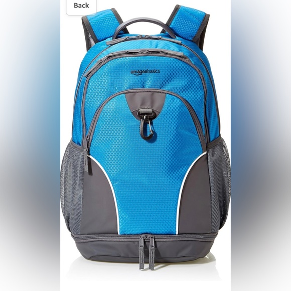 Amazon Other Amazon Basics Sport Laptop Backpack Blue Poshmark